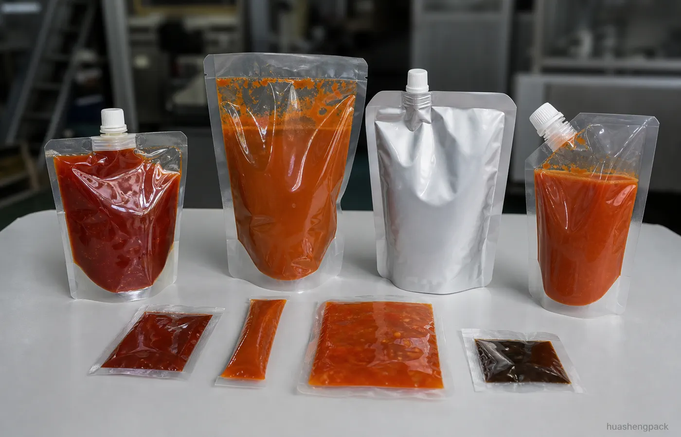 Sauce Pouch Filling, Thermal Process and Closure Guide - packaging application