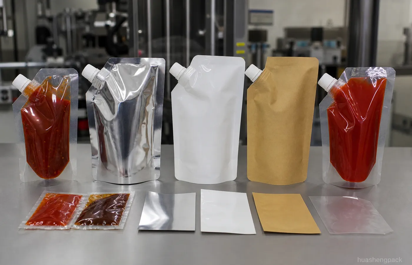 Sauce Pouch Filling, Thermal Process and Closure Guide - construction detail