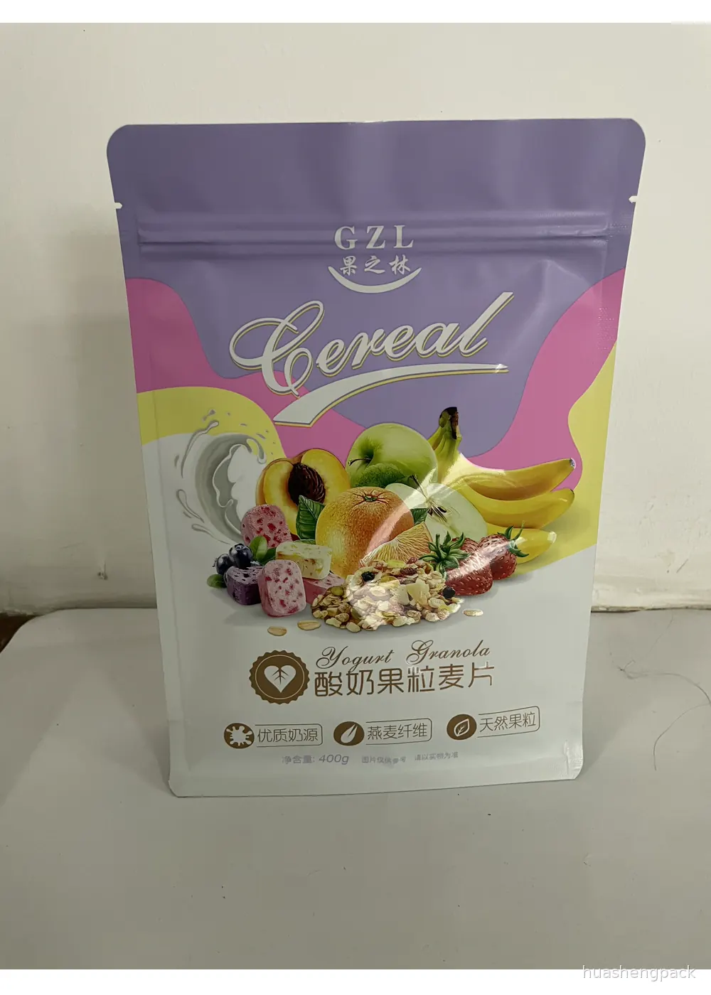 Cereal-category sample - packaging application