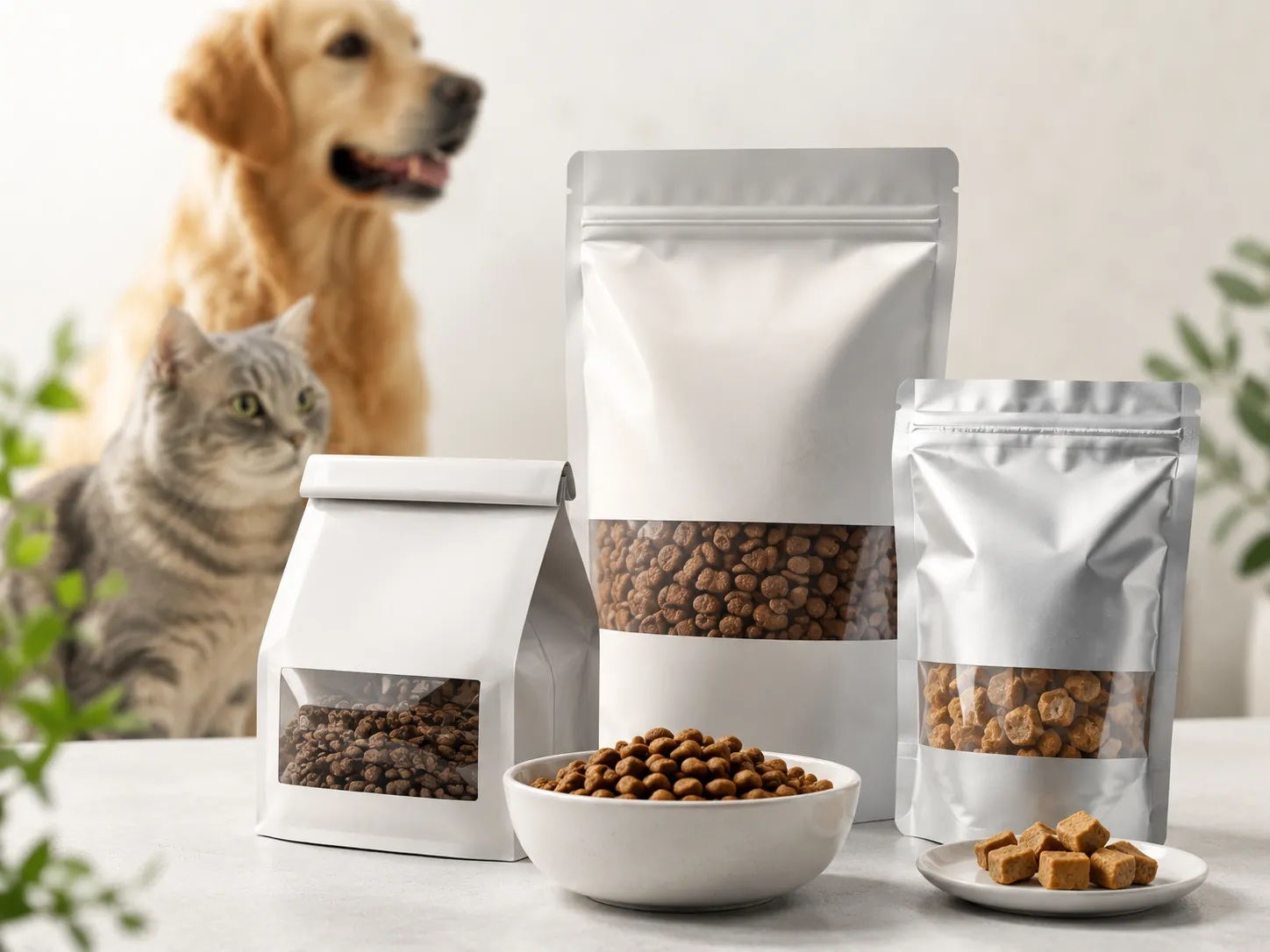 Flexible Verpackung für Heimtierfutter und Snacks