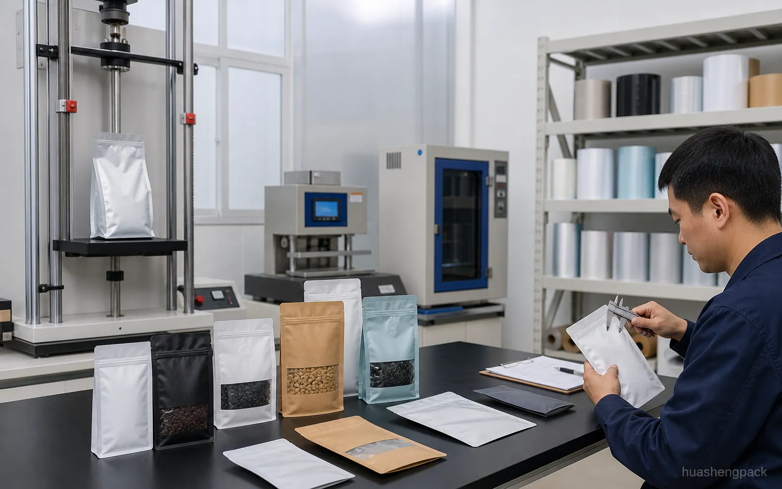 Flexible Packaging Bag Testing Guide: Seal, Leak, Barrier and Machine Compatibility - Quality Check Points Flexible Packaging Bag Testing Guide: Seal, Leak, Barrier and Machine Compatibility - Quality Check Points