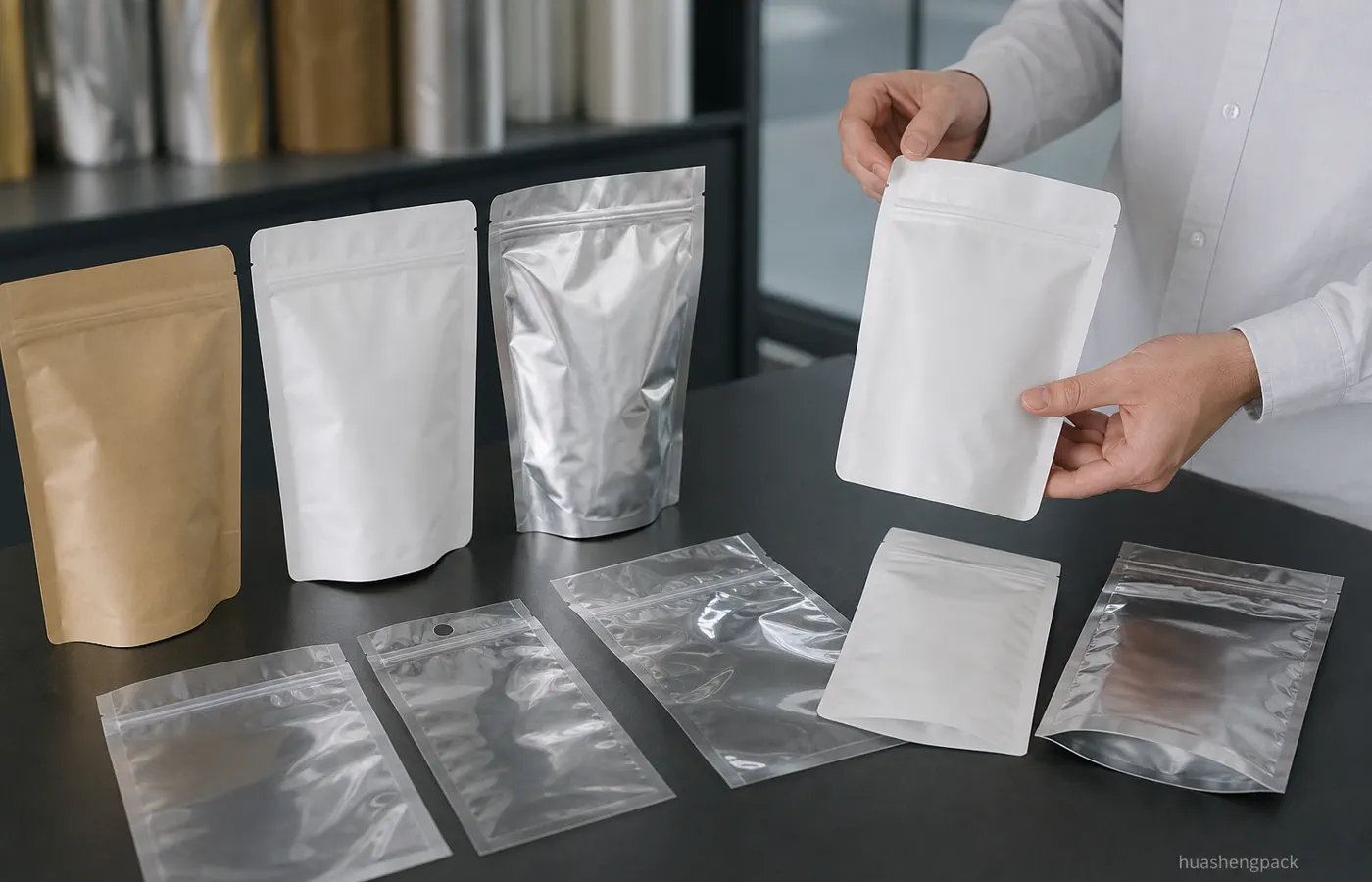 Food Packaging Material Selection Guide: How to Choose Materials for Powder, Liquid, Coffee and Retort Products - تفاصيل البنية Food Packaging Material Selection Guide: How to Choose Materials for Powder, Liquid, Coffee and Retort Products - تفاصيل البنية