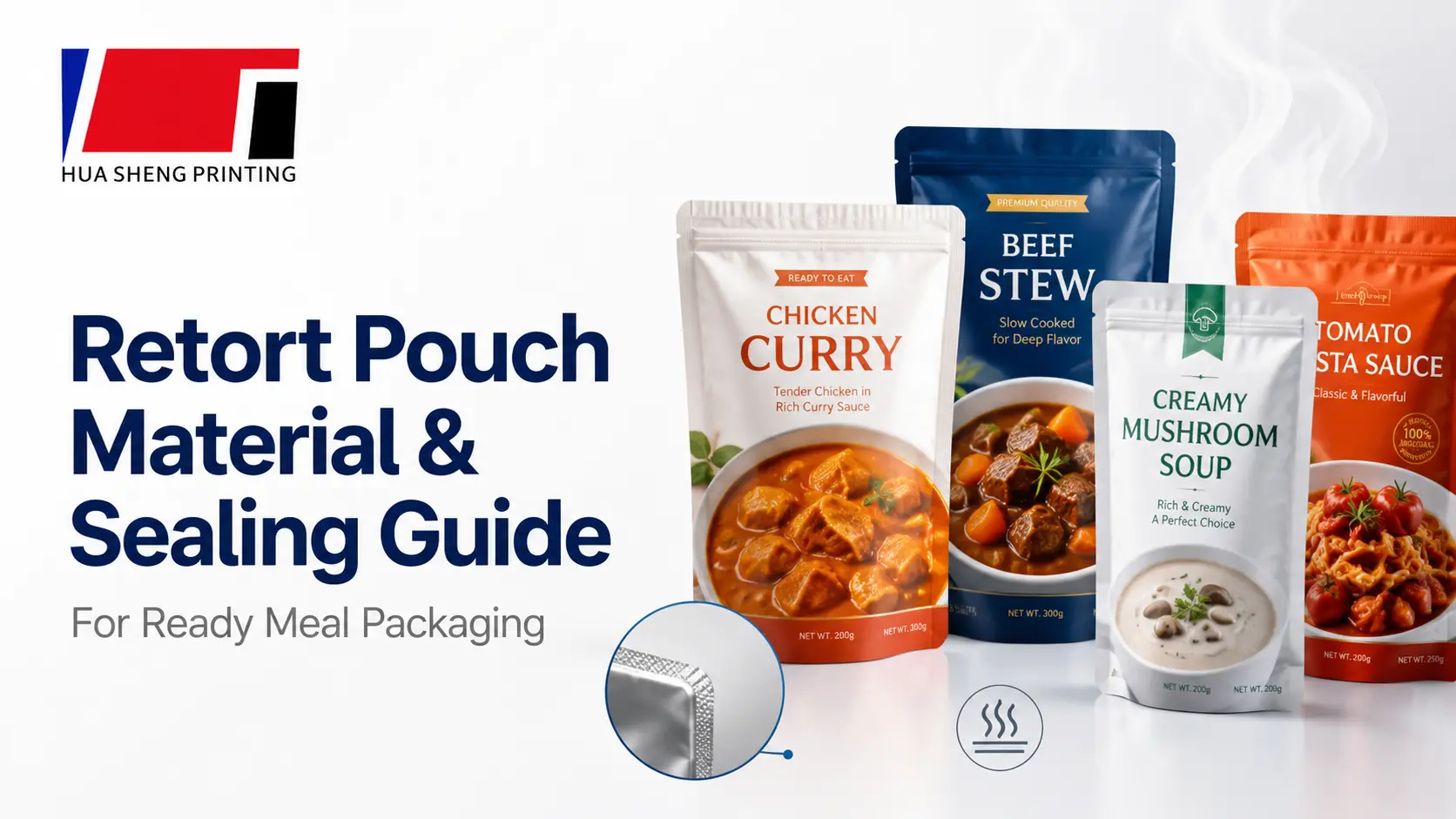Retort Pouch Material and Sealing Guide for Ready Meals and Shelf-Stable Products