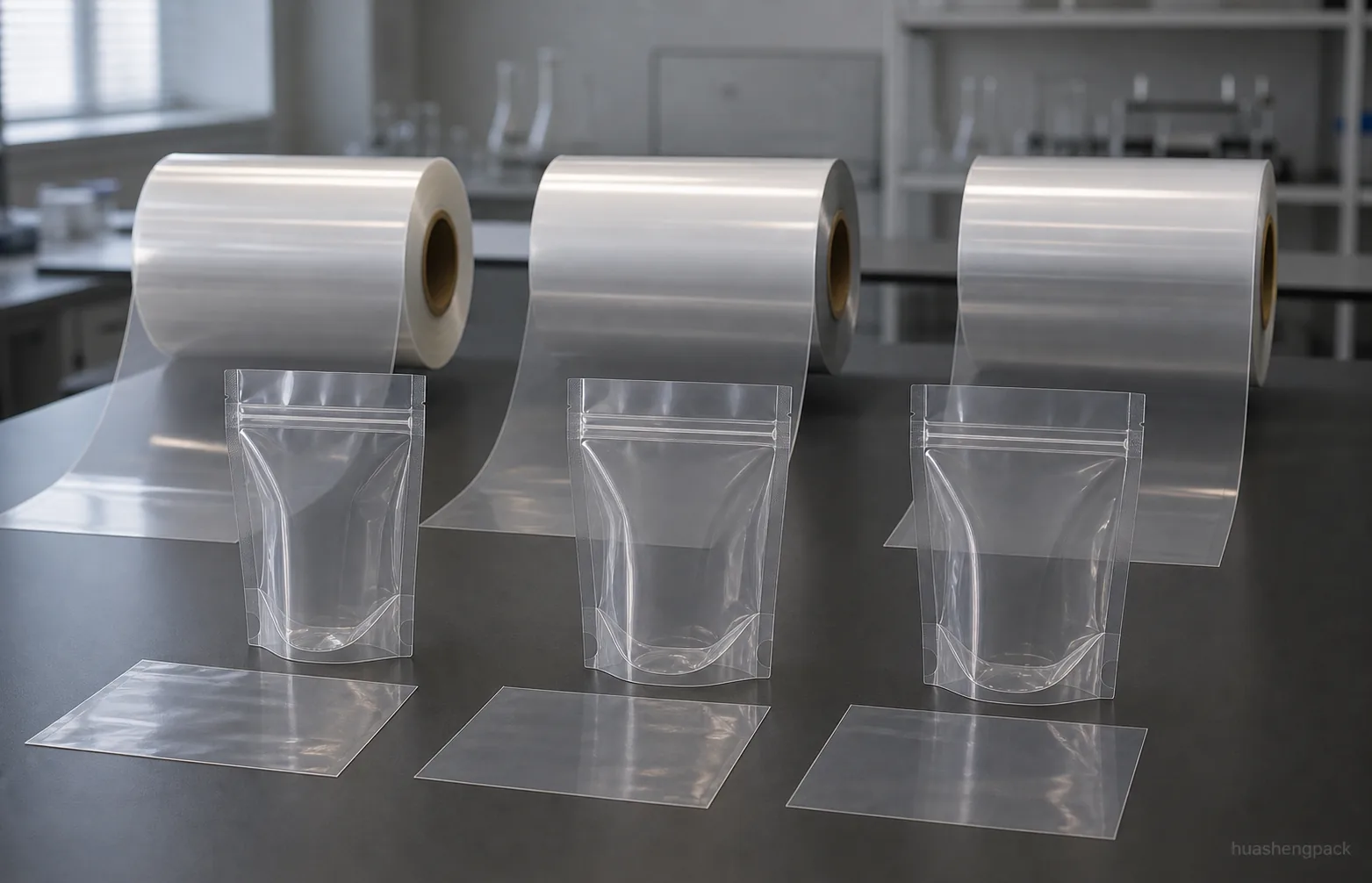 High Barrier Transparent Film for Stand Up Pouches: ALOX, SiOx and EVOH Compared - Material / format options: ALOX vs SiOx vs EVOH High Barrier Transparent Film for Stand Up Pouches: ALOX, SiOx and EVOH Compared - Material / format options: ALOX vs SiOx vs EVOH