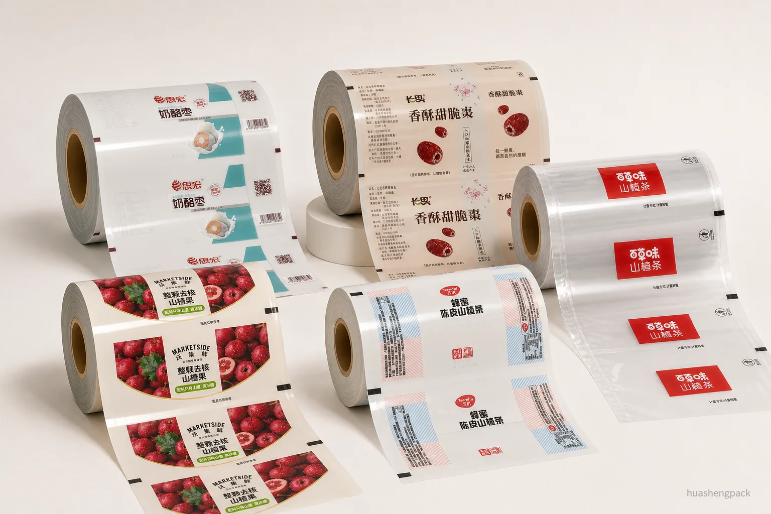 Custom printed food packaging roll film product range stage Custom printed food packaging roll film product range stage - Food Packaging Roll Film